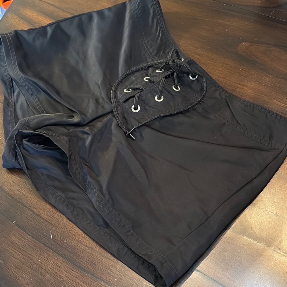 Palmetto’s Nylon lace Up Swim Shortd